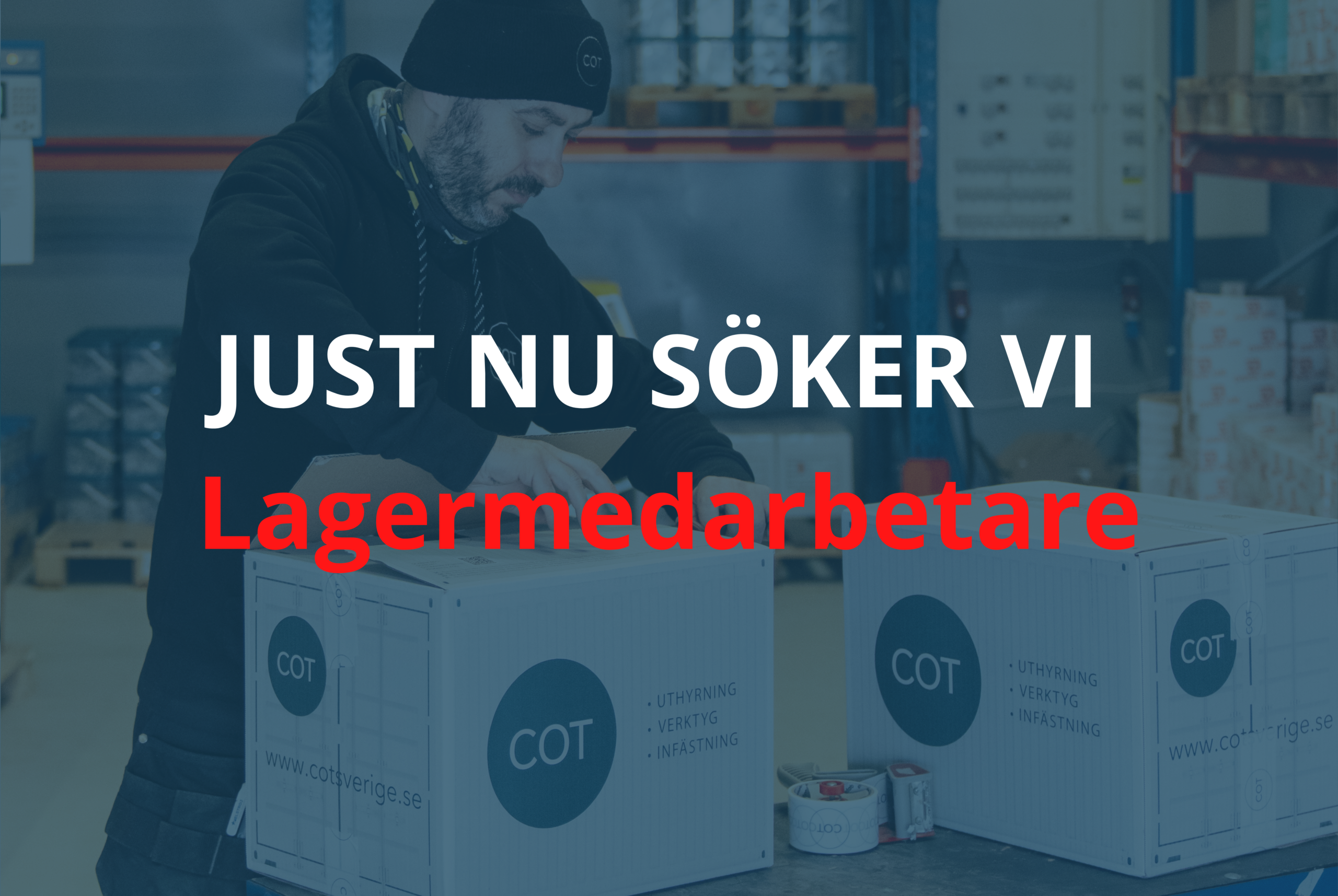 Lagermedarbetare sökes